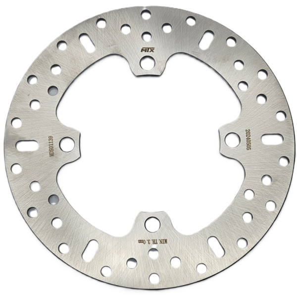 MTX Mtx performance brake disc front solid round honda md9177d #01139